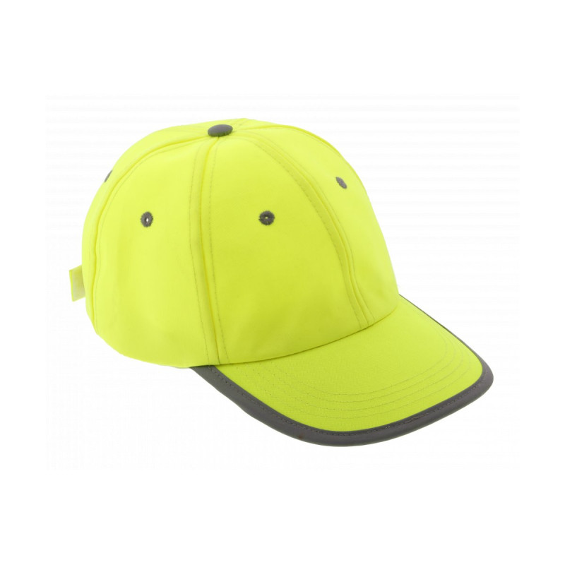 HT5K187 vysoko viditeľná baseballová čiapka /žltá/