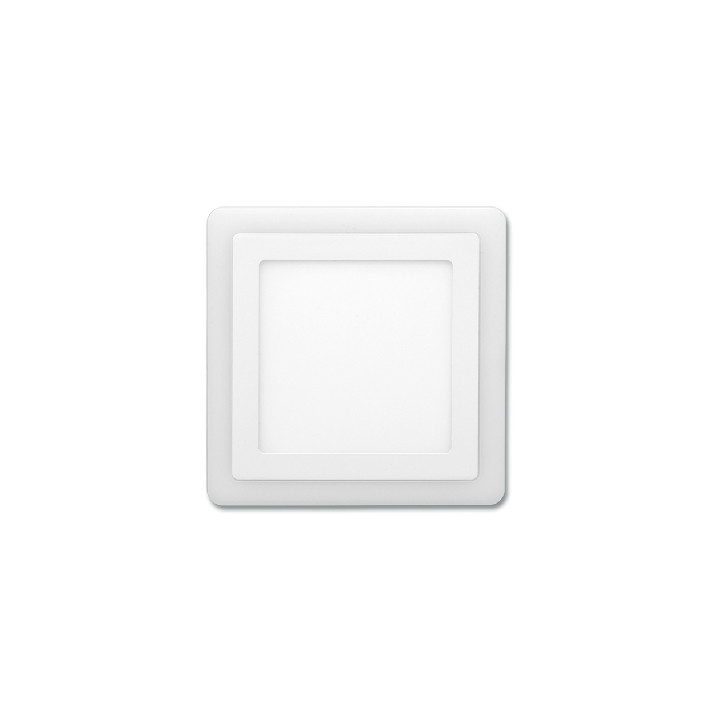 Ecolite LED-DUO-S12W zapustené sv. štvorec