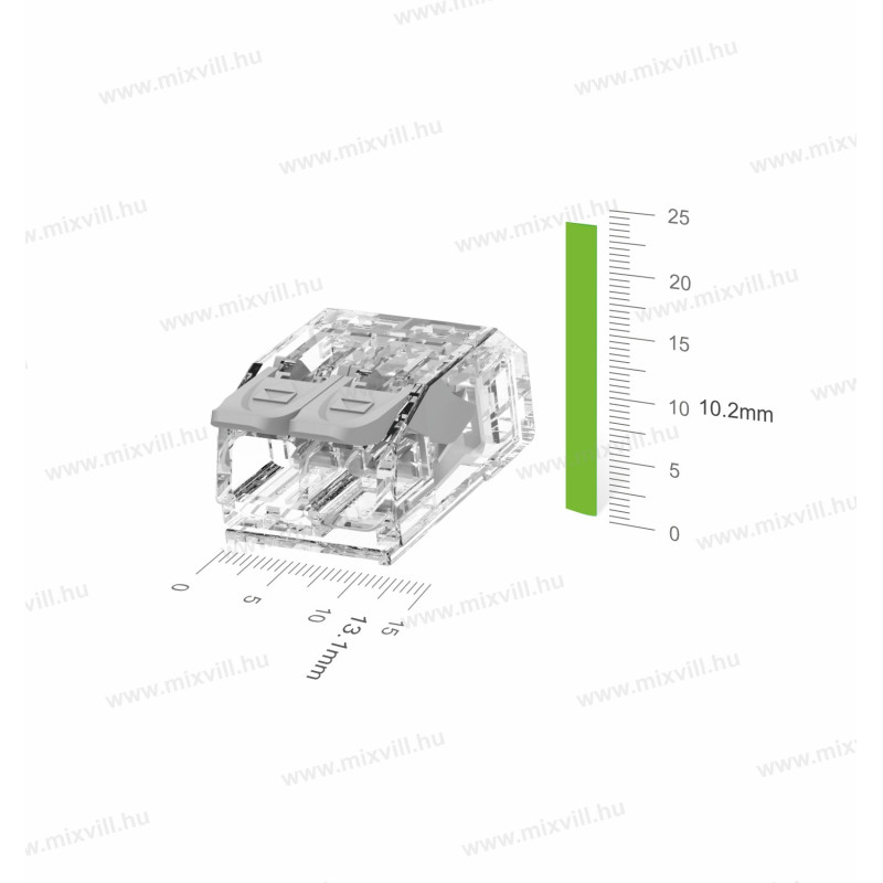PCL2024 sv. otv.  2x0,2-4mm2 na ohybný vodič 100ks/bal