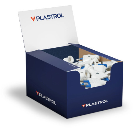 VID. WT-1/2,5A 2 pol. plochá biela