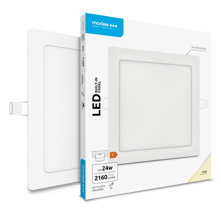 ML-LPSB4000K24WA2N štvr-zap. 24W 4000K1620 lm LED