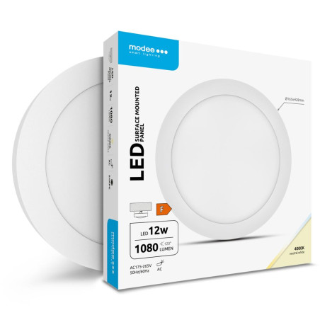 ML-LPR4000K12WA2N kruh-nad. 12W 4000K 1080 lm LED