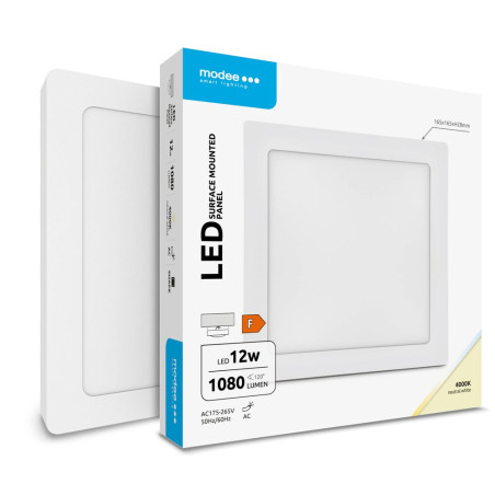 ML-LPS4000K12WA2N štvr.-nad 12W 4000K 1080 lm LED