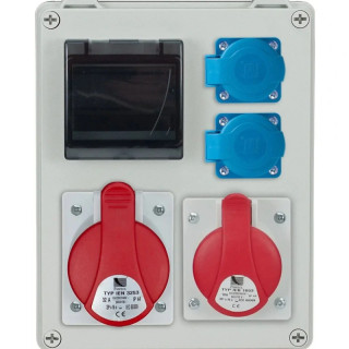 B.SLIM-4S-7BR  R-BOX SLIM 4x250V bez ručky