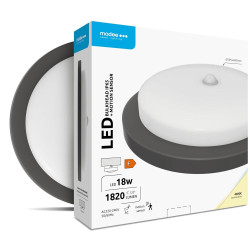 ML-BH4000K18WRS-B  18W 4000K LED 1820 lm IP65+ senz. čierna