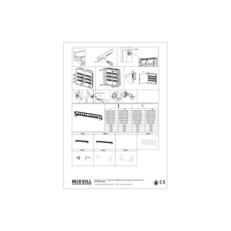 POD 120M FES120RBF IP30 RAL9003 biela