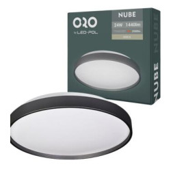ORO33088 ORO-NUBE-BLACK-18W 1080lm 4000K 230V IP20 čierna