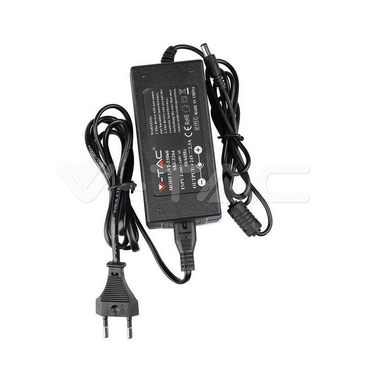 SKU3264 napájací zdroj LED 60W 24V 2,5A IP44