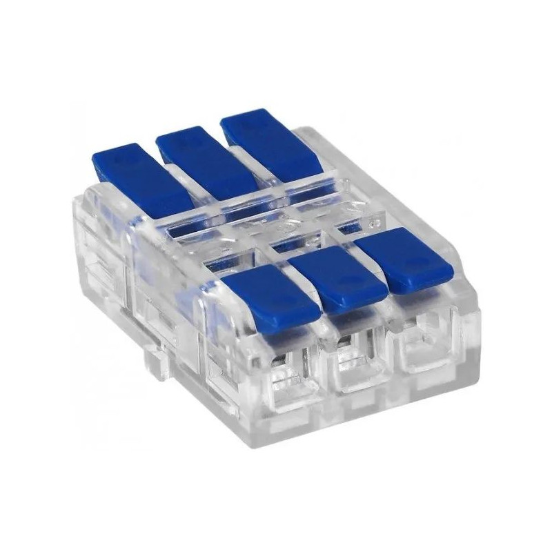 OR-SZ-8021/3/ 50 3x svorka krab. modrá