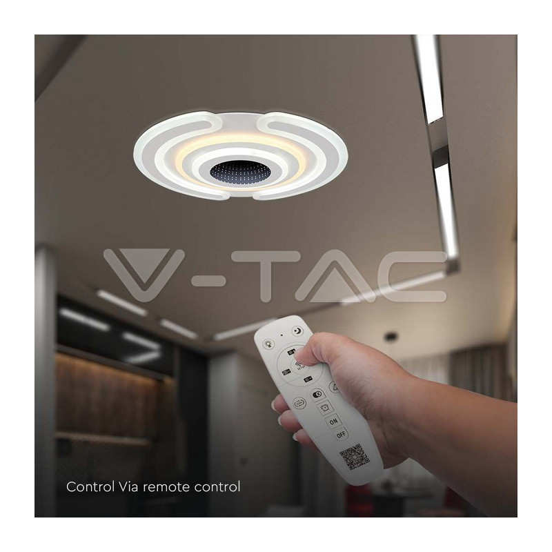 SKU15358 stropné svietidlo LED  95W, 3000+6000K 9900lm, IP20