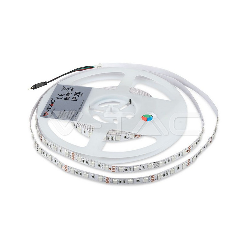 SKU212558 LED pás 7W/m, RGB, 1000 LM/m, IP20
