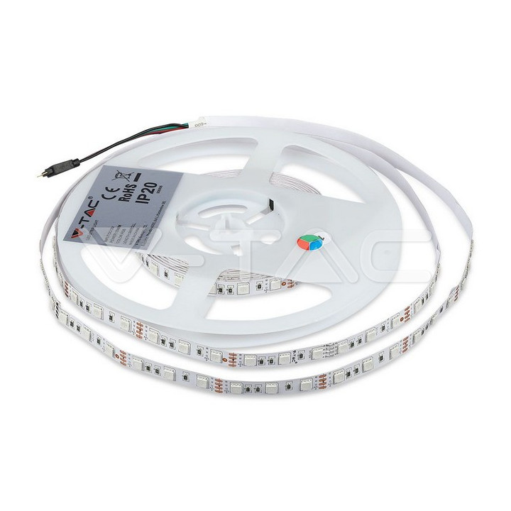 SKU212558 LED pás 7W/m, RGB, 1000 LM/m, IP20