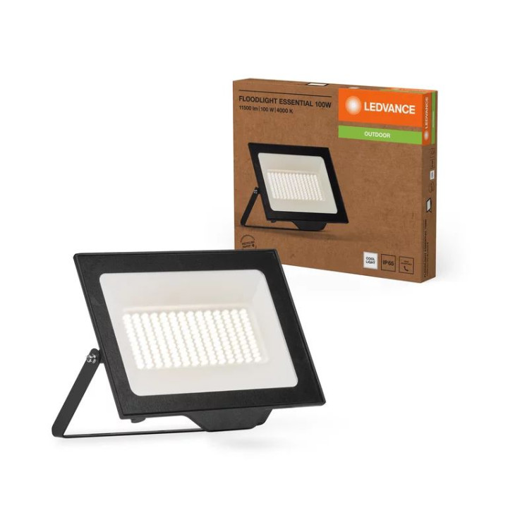 Ledv.FL ESSENTIAL 100W 840 BK 10000 lm  Ref.