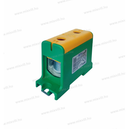 TUK235150PE zeleno- žltá  2x35-150mm2  320A rozdelovacia svorka
