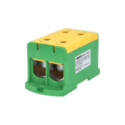 TUK41695PE zeleno-žltá  4x16-95mm2   245A rozdelovacia svorka