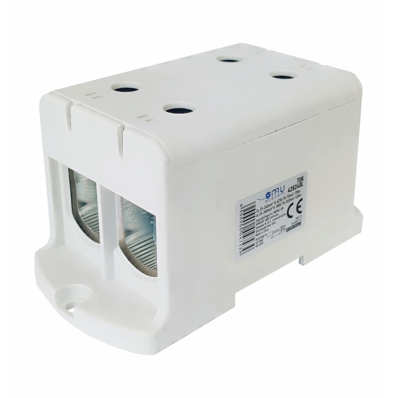 TUK435240L sivá 4x35-240mm2  425A rozdelovacia svorka
