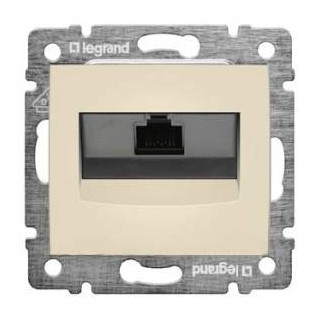 Va 774132 Zas. RJ45 FTP 1-výstup Béž. Valena