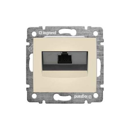 Va 774132 Zas. RJ45 FTP 1-výstup Béž. Valena