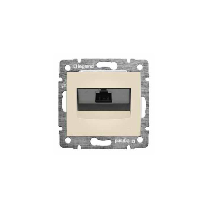 Va 774132 Zas. RJ45 FTP 1-výstup Béž. Valena