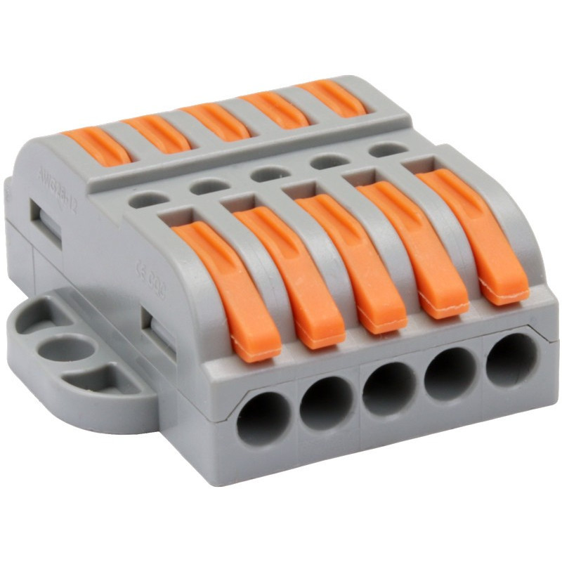 Tracon OVOFT55 Krabicová svorka 0,5-4mm2 5P