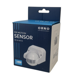 OR-CR-201/W biely pohyb. senzor IP44