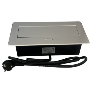 OR-GM-9033/G zásuvkový modul 3x230V strieborný